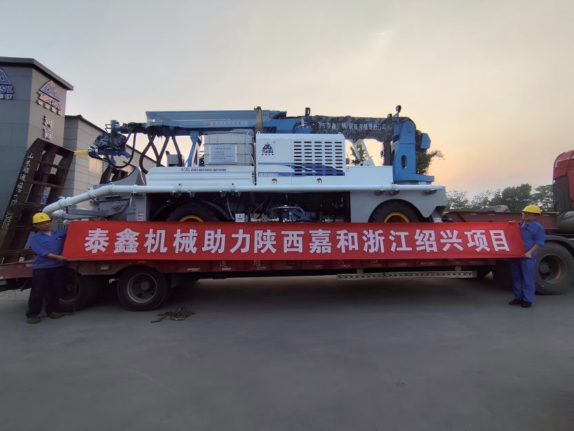 濕噴台車（chē）助力礦山井巷